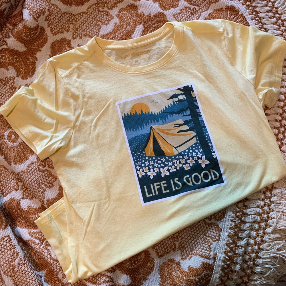 Life is Good Cool Tee